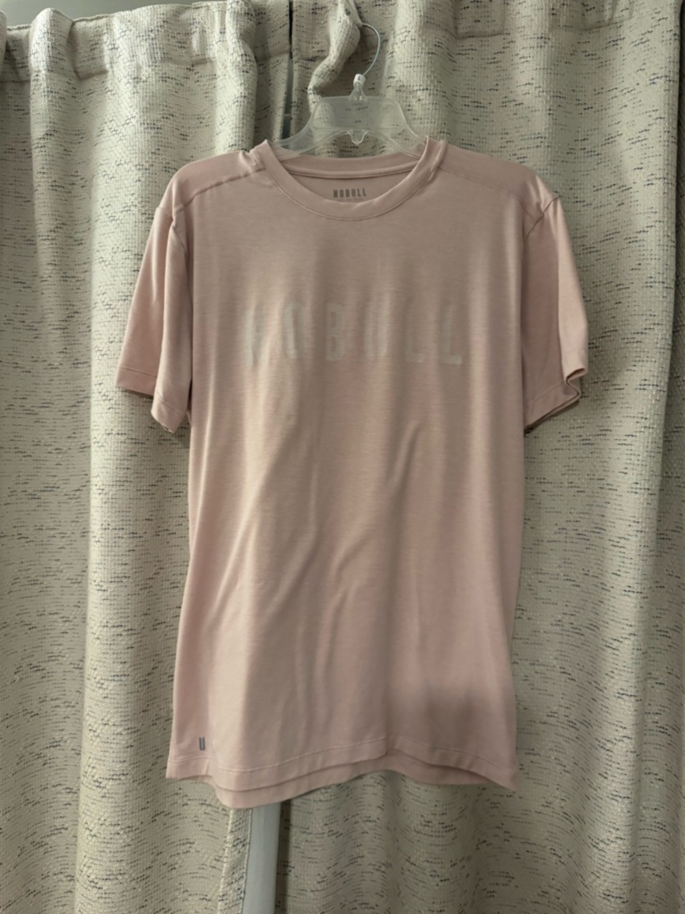 NOBULL Men's Pale Pink Crew Tee